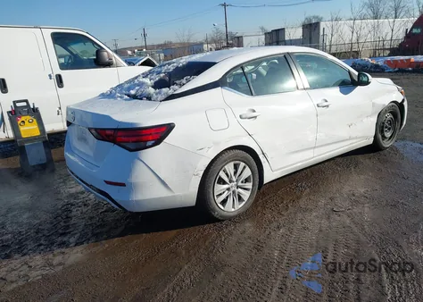 2021 Nissan Sentra S Xtronic Cvt из США, поврежденный, VIN 3N1AB8BV3MY227610